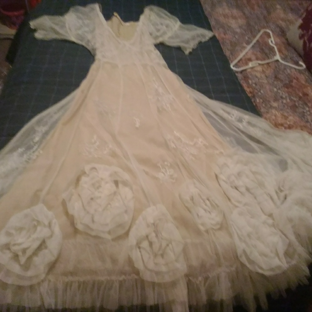 Beautiful antique style, boho dress by Nataya